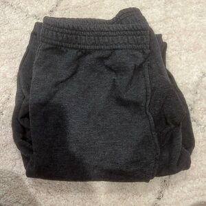 Dark gray sweatpants